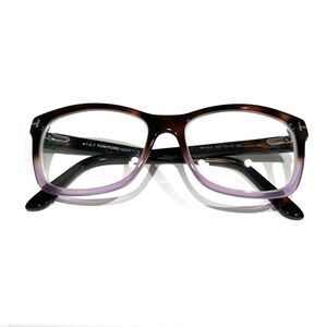 Tom Ford 5424 056A Light Havana Purple Eyeglasses TF5424 056A 55mm Frames Only